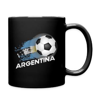 Argentina Travel Gift Idea - Full Colour Mug - black - Right