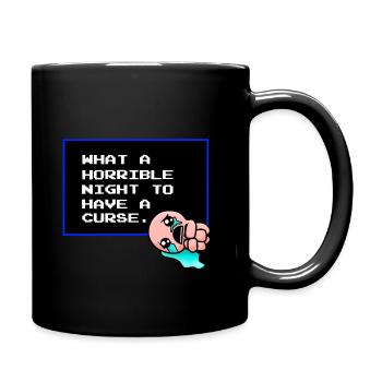 The binding of Isaac - Cursed - Full Colour Mug - black - Right