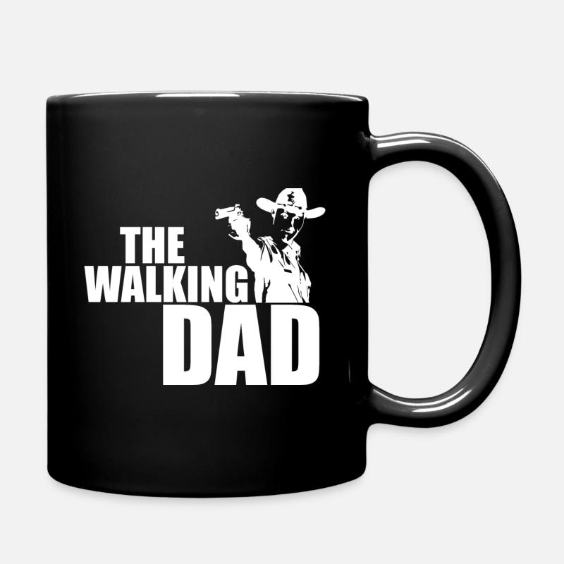 THE WALKING DAD - Tasse einfarbig - Schwarz