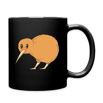 kiwi-vogel Kiwi Vogel - Tasse einfarbig - Schwarz - Rechts