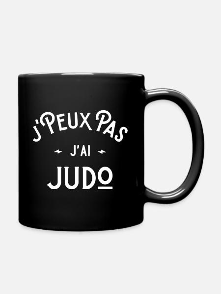 je peux pas j'ai judo idée cadeau humour - Mug uni - noir