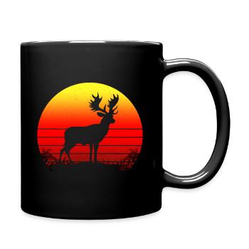 CERF SANS NOM - Mug uni - noir - Droite