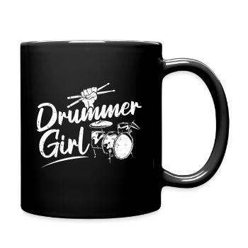 Cadeau de batteur de musicien de batterie cool - Mug uni - noir - Droite