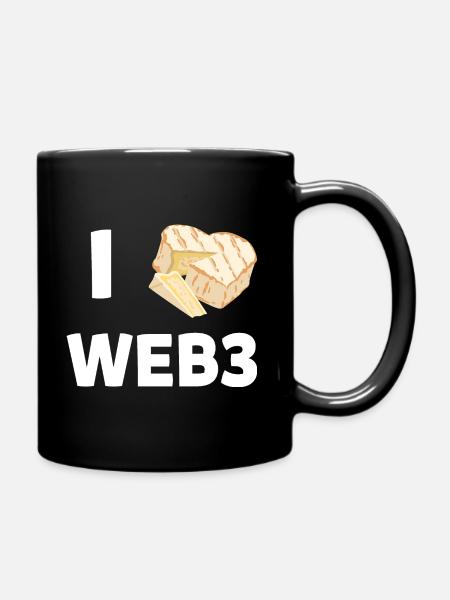 I Cheese Web3 - Mug uni - noir