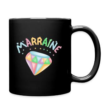 Marraine de Diamant - Mug uni - noir - Droite