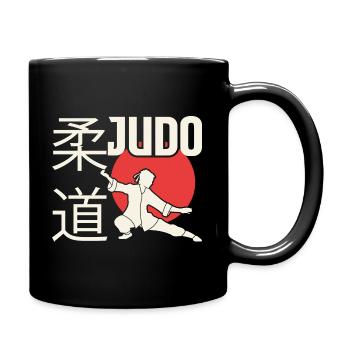 Judo. Judo-Geschenkidee. Kampfsport-Geschenk. - Tasse einfarbig - Schwarz - Rechts