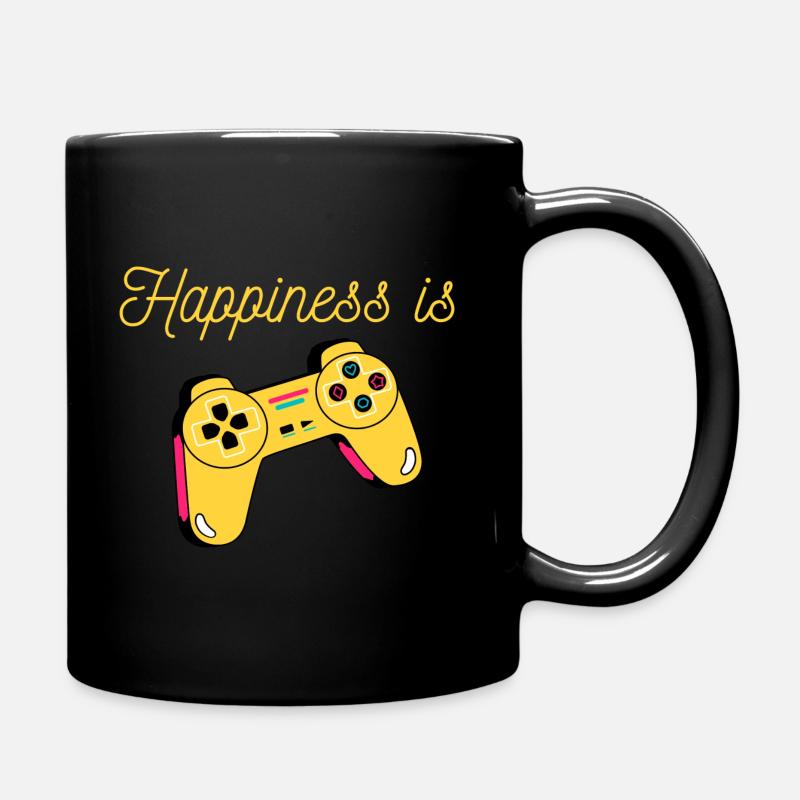 Le bonheur est... - Mug uni - noir