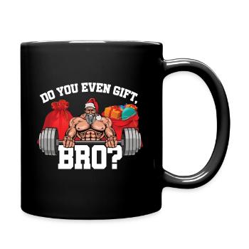 Gymnase de Noël - Mug uni - noir - Droite