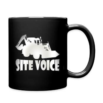 Conducteur d’excavatrice Conducteur d’excavatrice Cadeaux Hommes Construction - Mug uni - noir - Droite