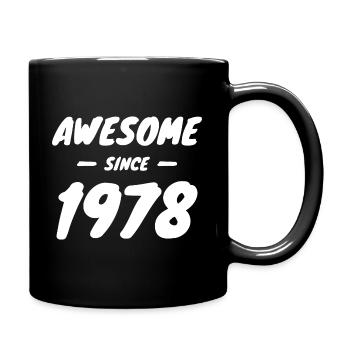 1978 Année de naissance Génial depuis 1978 Idée cadeau - Mug uni - noir - Droite