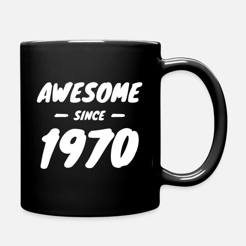 1970 Année de naissance Génial depuis 1970 Idée cadeau - Mug uni - noir