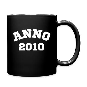 Anno 2010 Birthday Year of birth - Full Colour Mug - black - Right