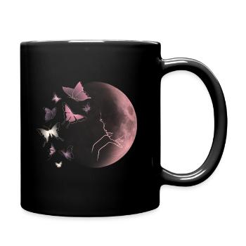 Butterflies. - Full Colour Mug - black - Right