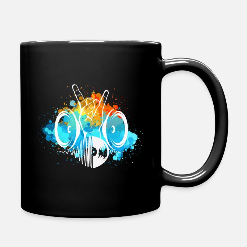 Heavy metal - Full Colour Mug - black