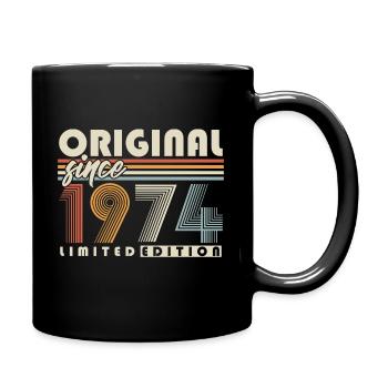 Original depuis 1974 Vintage cadeau d’anniversaire - Mug uni - noir - Droite