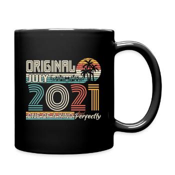 July 2021 Birthday July 2021 Gift - Full Colour Mug - black - Right