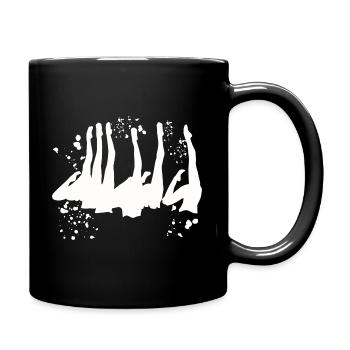 Artistic Swim Team Synchronschwimmen - Tasse einfarbig - Schwarz - Rechts