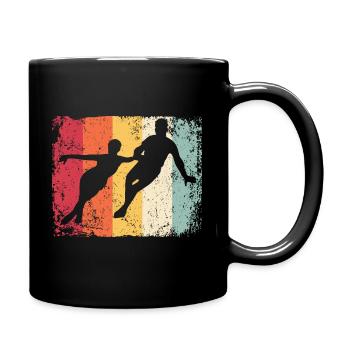 Patinage artistique Patinage artistique Patinage sur glace - Mug uni - noir - Droite