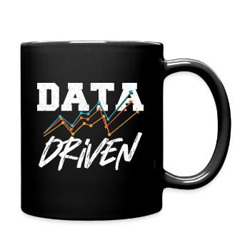 Datengesteuerter Befehl für Data Science Collector - Tasse einfarbig - Schwarz - Rechts