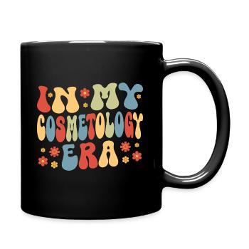 Esthétique À l’époque de la cosmétologie esthéticienne - Mug uni - noir - Droite