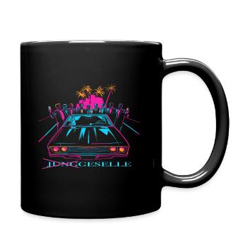 Bachelor party bachelor party funny wedding - Full Colour Mug - black - Right