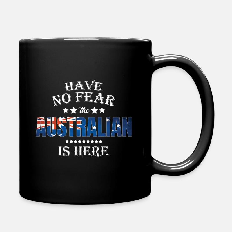 Australie cadeau australien cadeau de continent - Mug uni - noir