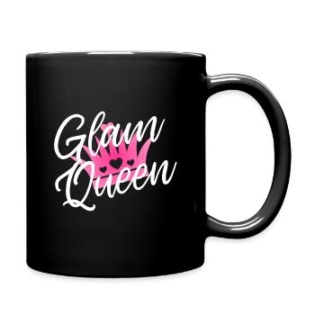 Glamour Reine Reine Princesse Rose - Mug uni - noir - Droite