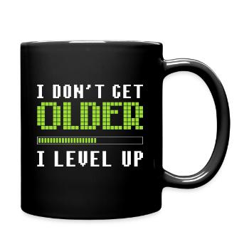 Gaming Zocken Nerd Gamer Geek Console Gift - Full Colour Mug - black - Right