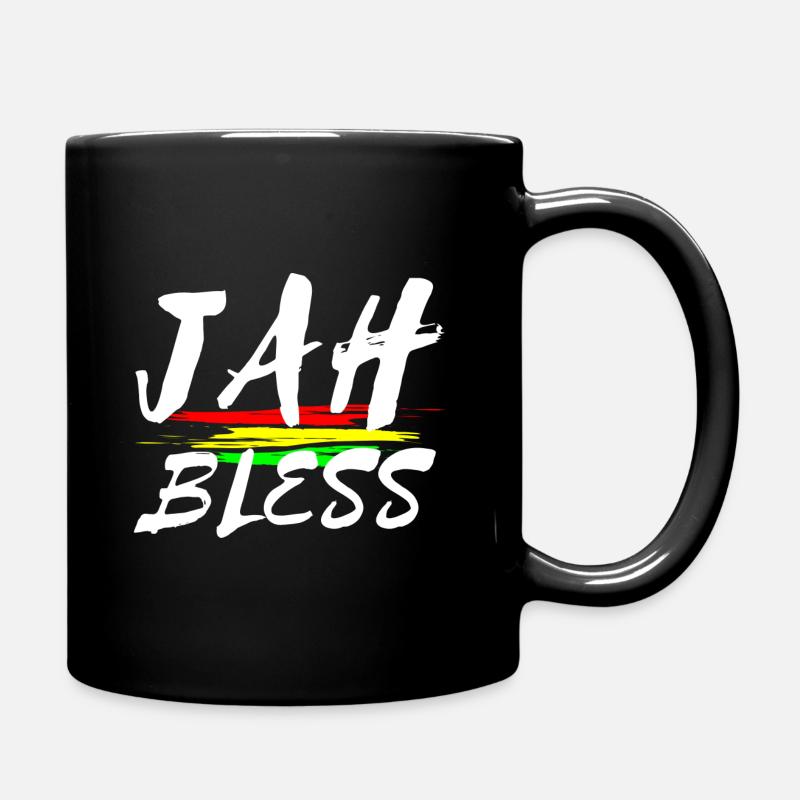 Gott segne - Tasse einfarbig - Schwarz