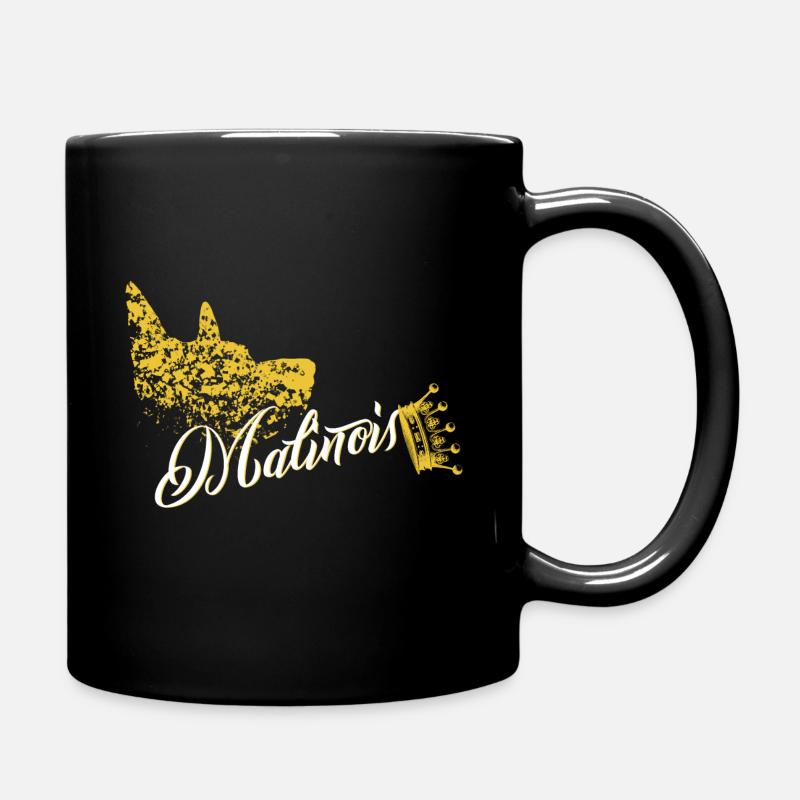 Malinois Design Shirt - Mug uni - noir
