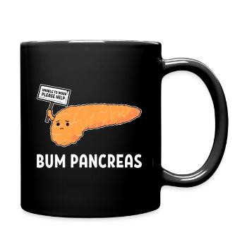 Diabetes Diabetic Insulin - Full Colour Mug - black - Right