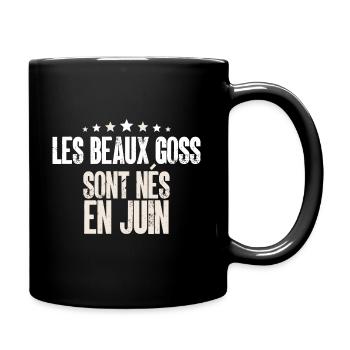 anniversaire homme juin - Mug uni - noir - Droite