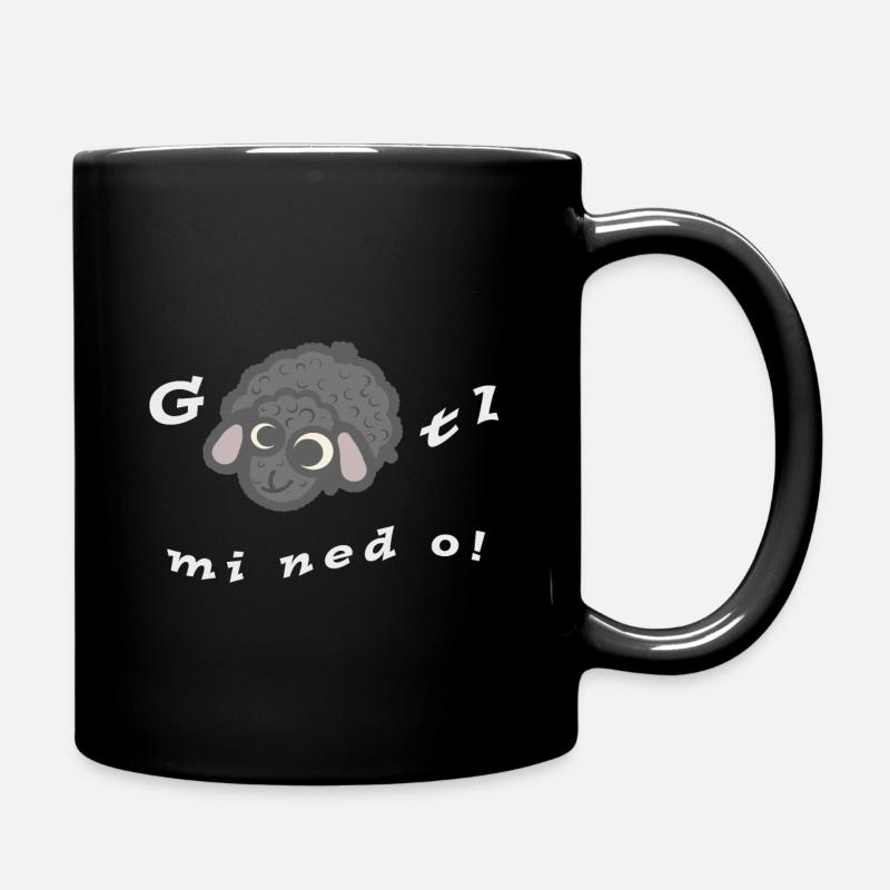 G Schaf tl mi ned o! - Tasse einfarbig - Schwarz