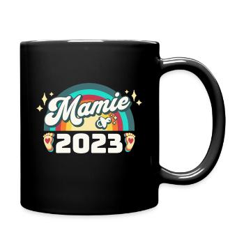 Annonce Grossesse 2023 - Future Mamie 2023 - Mug uni - noir - Droite