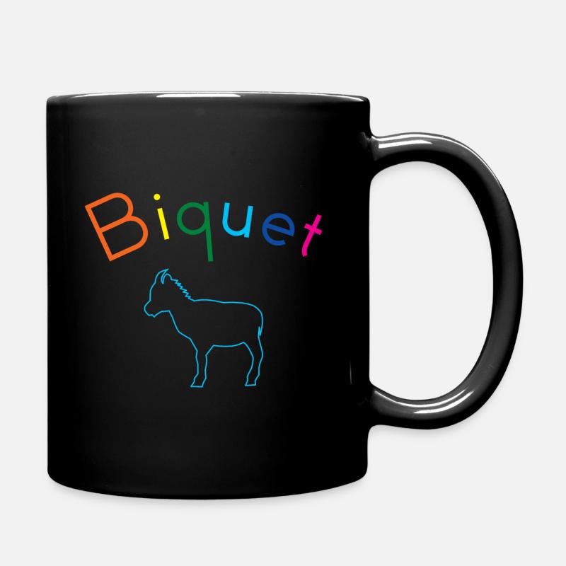 Biquet - Mug uni - noir