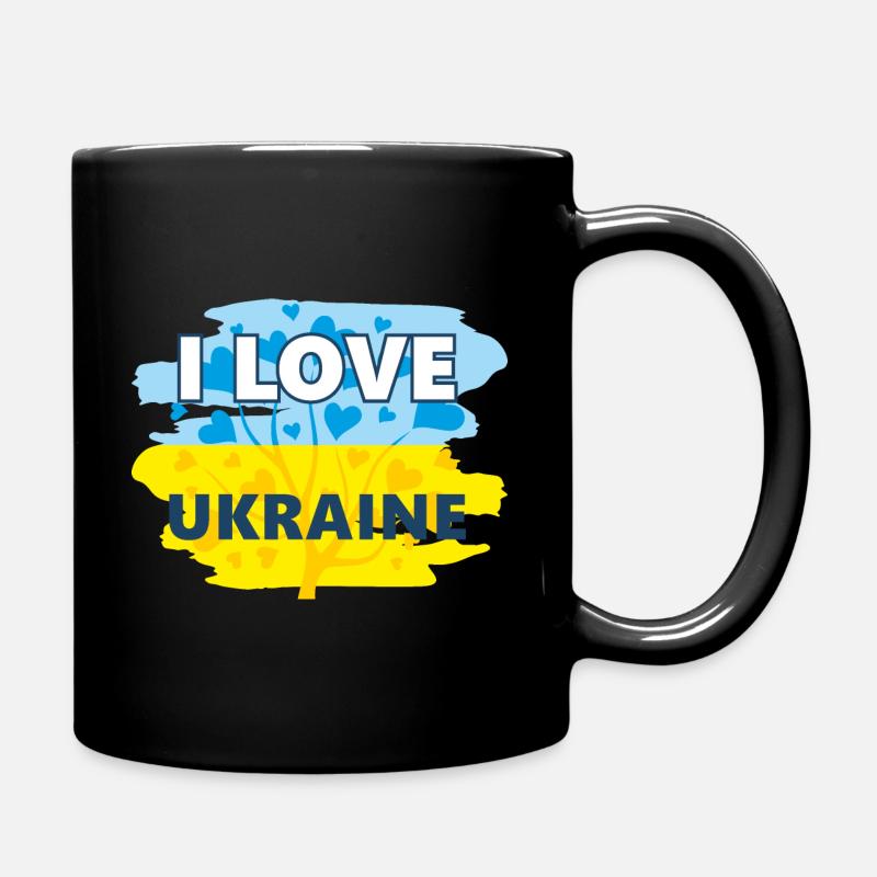 J’aime l’Ukraine - Mug uni - noir