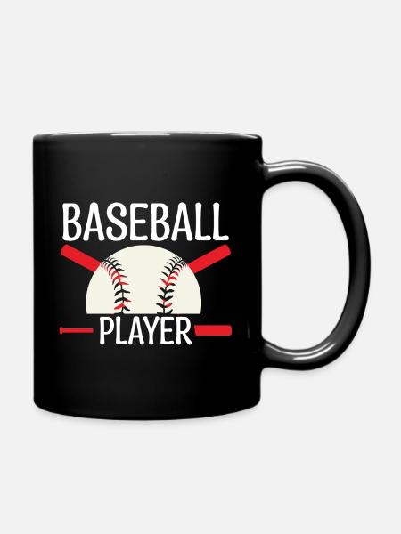 baseballspieler. Baseball-Trainer. - Tasse einfarbig - Schwarz