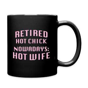 RETIRED - Full Colour Mug - black - Right