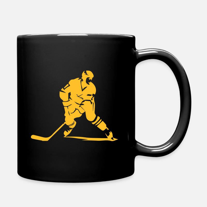 Eishockey - Tasse einfarbig - Schwarz