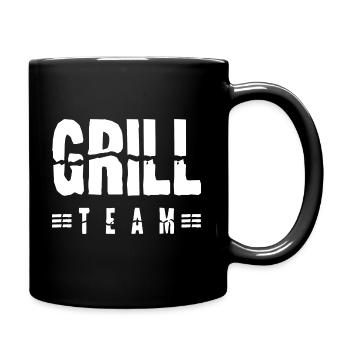 Grill Team - Full Colour Mug - black - Right