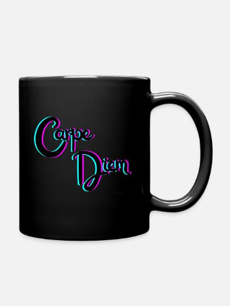 Carpe Diem - Saisissez l'Instant avec Style - Mug uni - noir