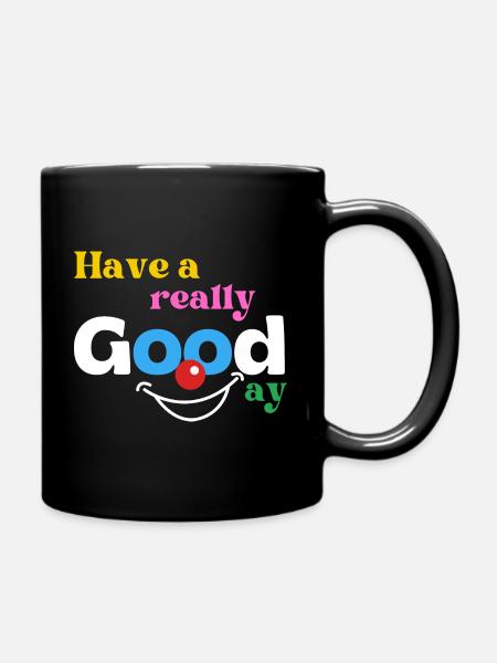 Bonne journée - Mug uni - noir