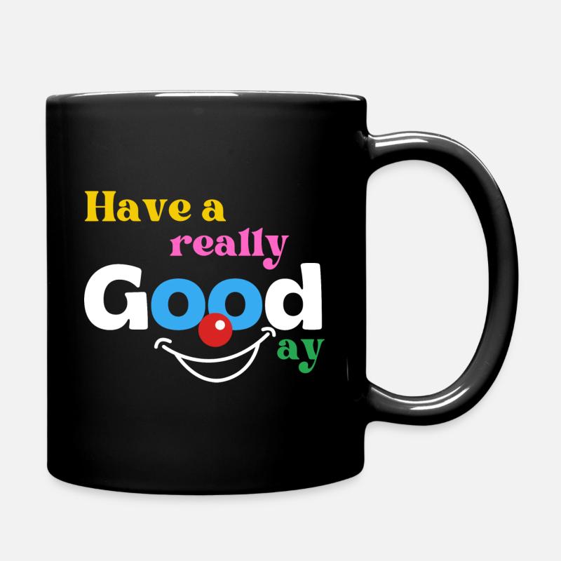 Bonne journée - Mug uni - noir
