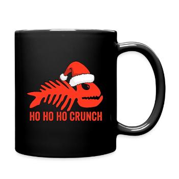 Weihnachten M'Benga - Tasse einfarbig - Schwarz - Rechts