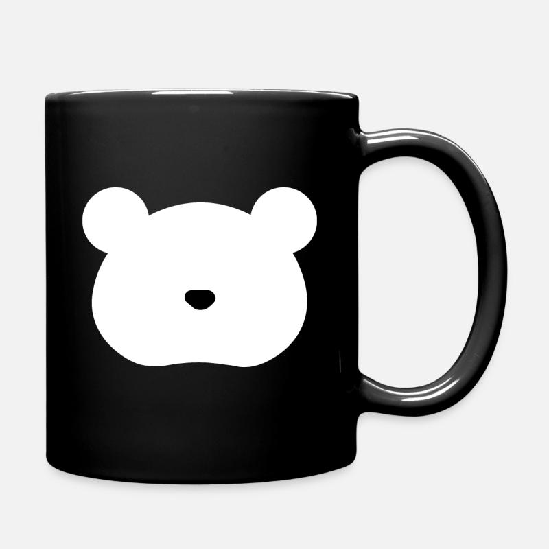 Polar Bear - Tasse einfarbig - Schwarz
