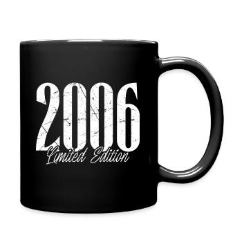 18e anniversaire 2006 Année de naissance - Mug uni - noir - Droite