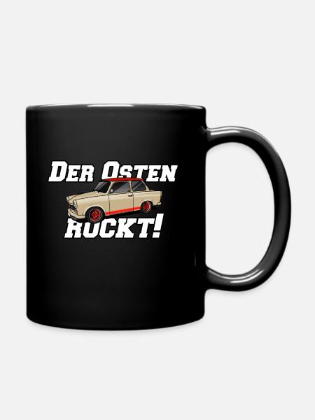 der osten rockt - Tasse einfarbig - Schwarz