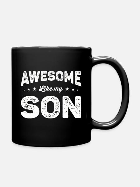 Génial comme mon fils - Mug uni - noir