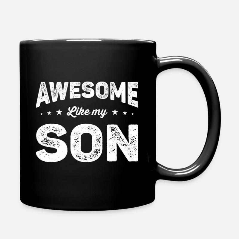 Génial comme mon fils - Mug uni - noir