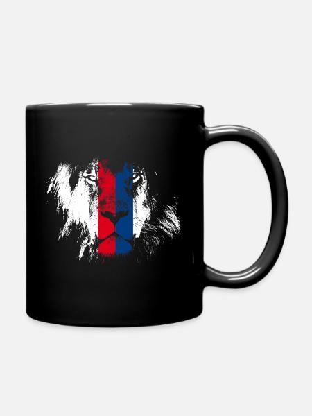 Lion de Lyon. France - Mug uni - noir